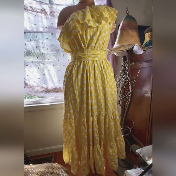 Lisa Marie Fernandez Dresses & Skirts - Lisa Marie Fernandez for Target Polka Dot Off Shoulder Dress Size XS